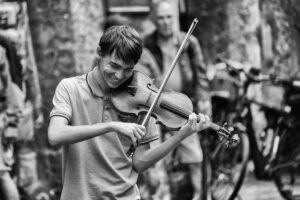 Michele Stoppa - Violinista di strada -  Innsbruck